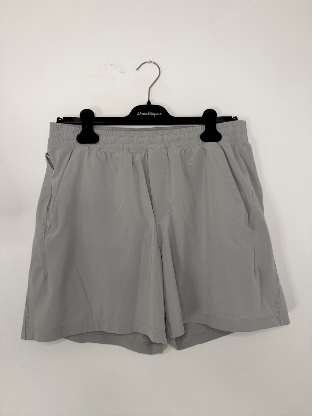 Lululemon Light Gray Athletic Shorts